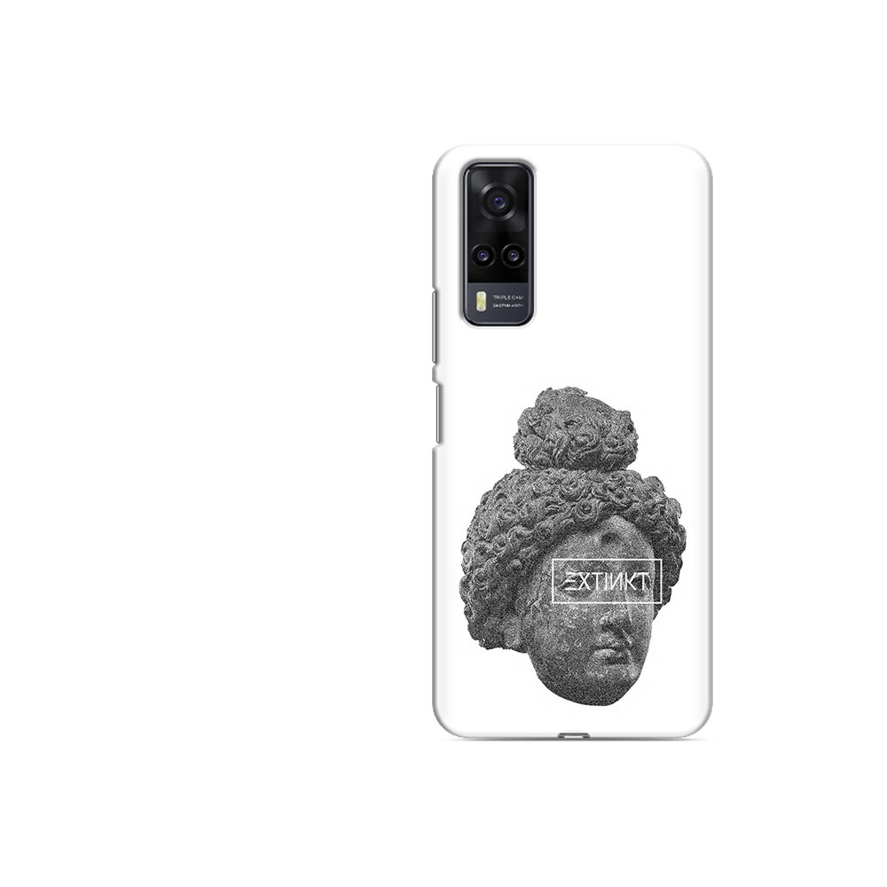 

Чехол MyPads Tocco для Vivo Y31 каменное лицо девушки (PT157735.439.383), Прозрачный, Tocco