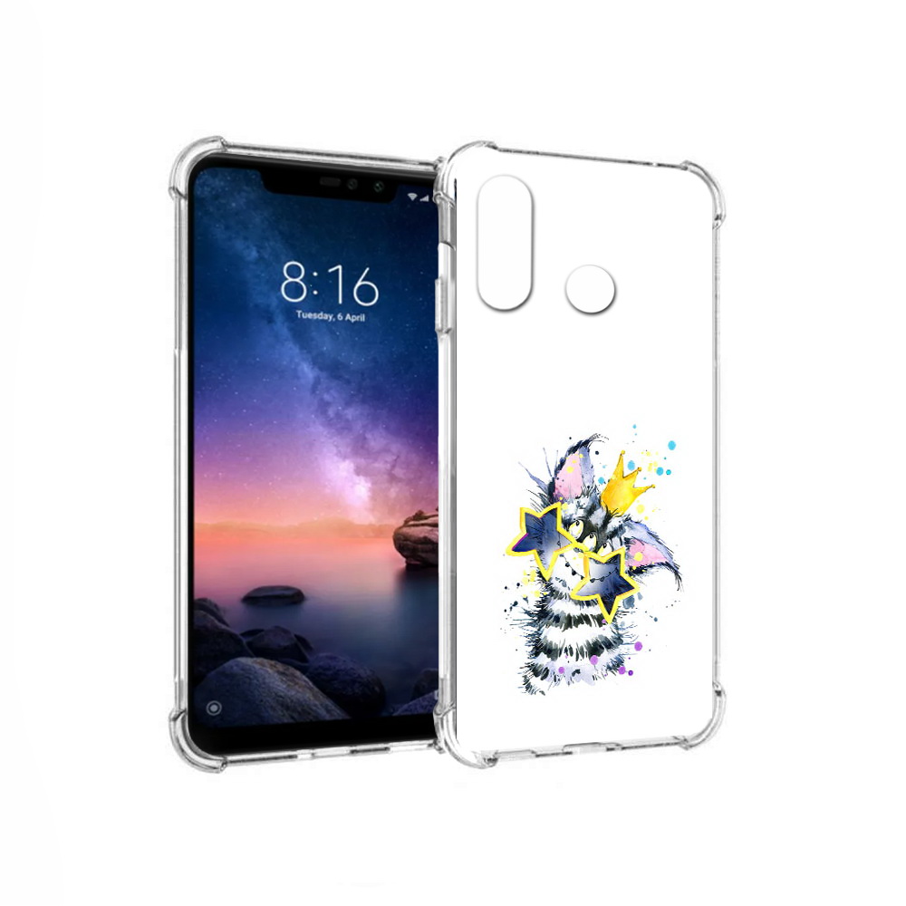 

Чехол MyPads Tocco для Xiaomi Redmi Note 6 Мартовский Нуся (PT118671.310.114), Прозрачный, Tocco