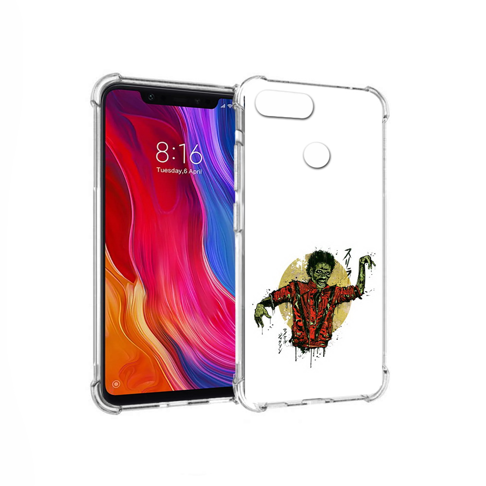 

Чехол MyPads Tocco для Xiaomi Mi 8 Lite Зомби (PT119514.309.89), Прозрачный, Tocco