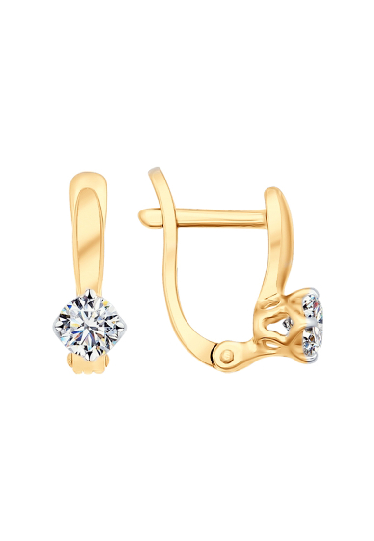 

Серьги из серебра с фианитом SOKOLOV 89020078, 89020078_k