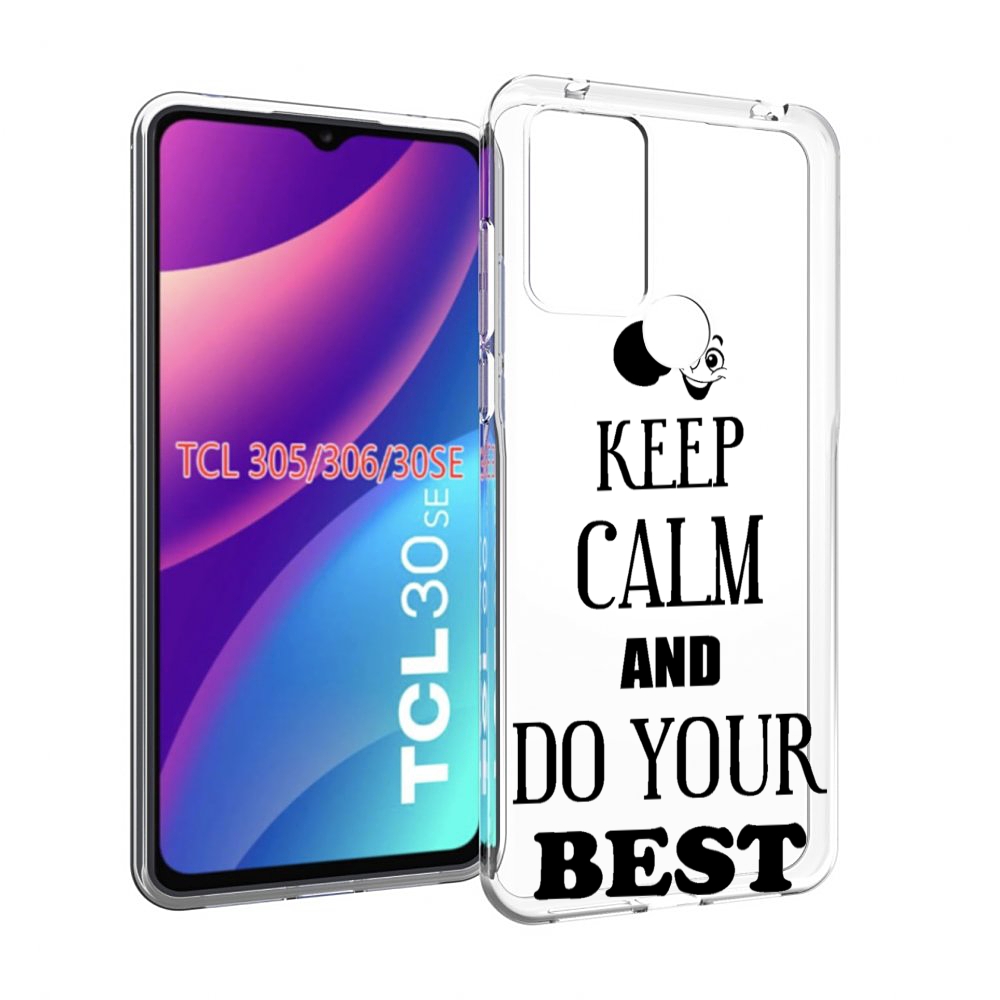 

Чехол MyPads keep-calm-and для TCL 30SE / TCL 305 / TCL 306 / TCL 30E, Tocco