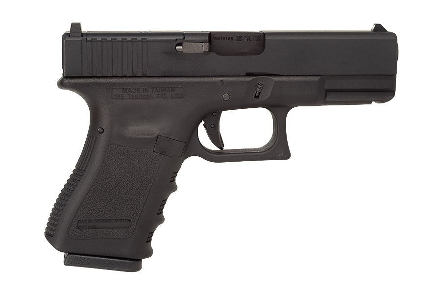 фото Пистолет we glock 19 gen 3 с тактическим затвором gbb bk (gp650-19-bk)