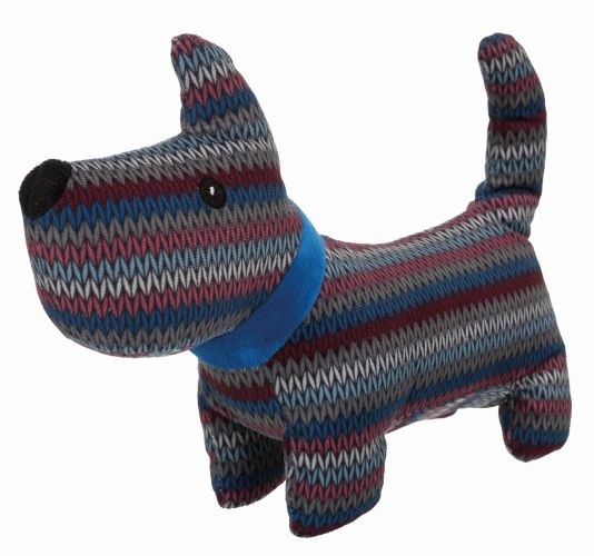 Игрушка-пищалка, мягкая игрушка для собак Trixie Собака, бежевый, 30 см