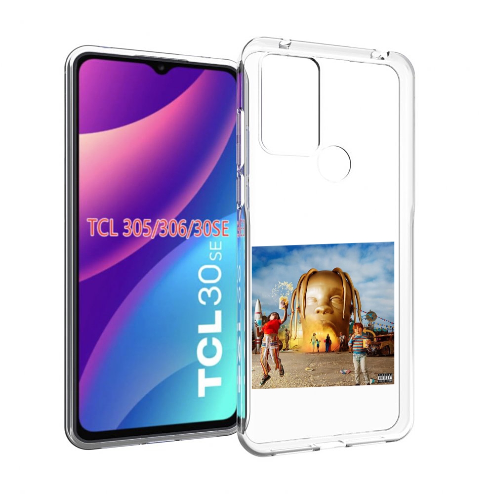 

Чехол MyPads Travis Scott - Astroworld для TCL 30SE/305/306/30E, Tocco