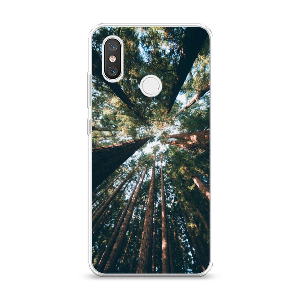 

Чехол Awog на Xiaomi Mi 8 "Лес 18", Разноцветный, 33550-4