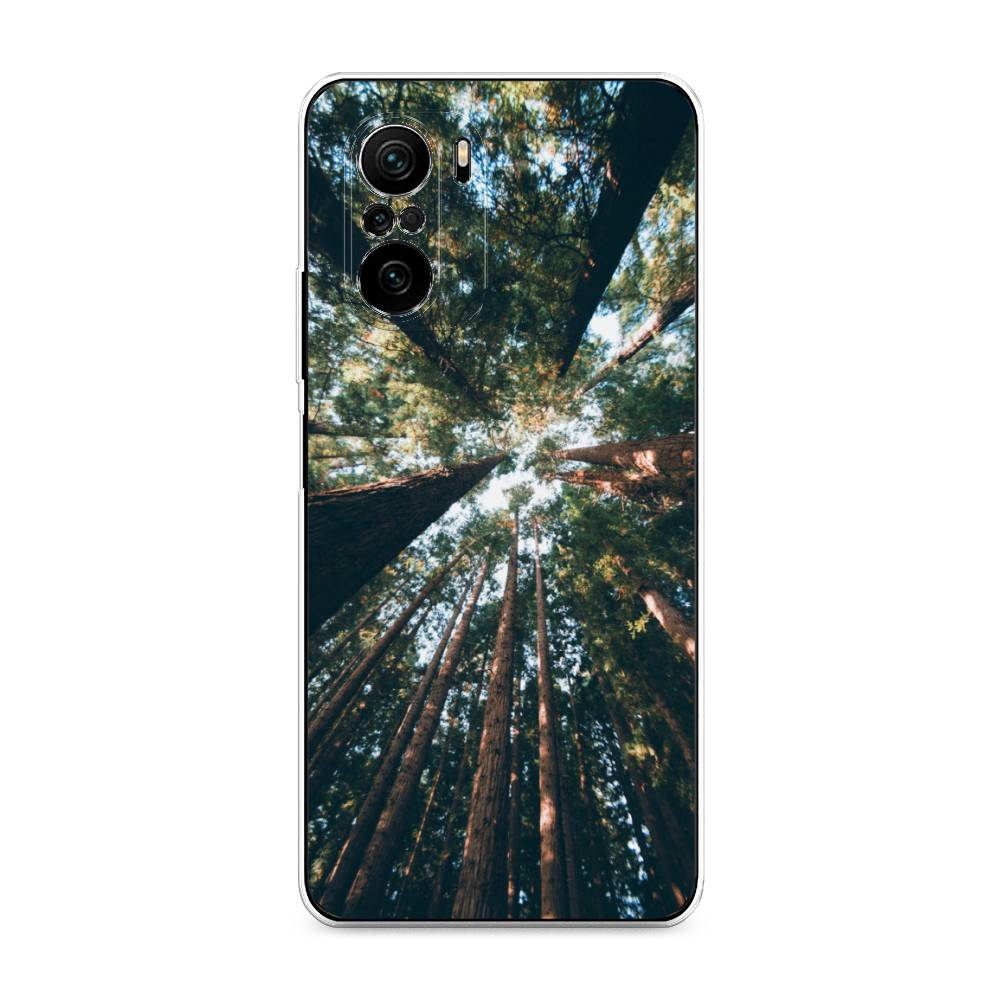 

Чехол Awog на Poco F3/Redmi K40/Mi 11i "Лес 18", Разноцветный, 312650-4