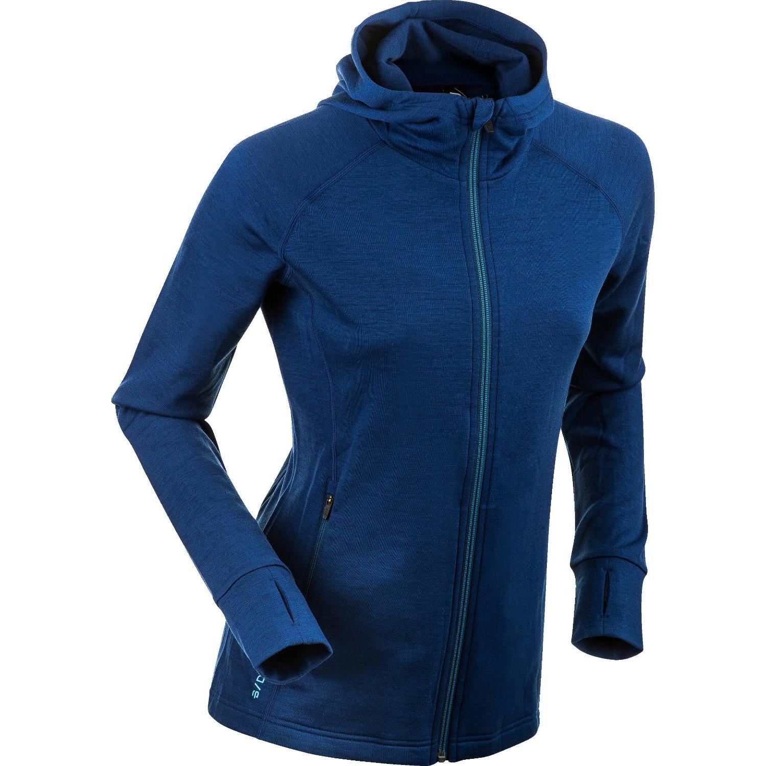 

Толстовка женская Bjorn Daehlie Full Zip Wool Wmn синяя L, Full Zip Wool Wmn