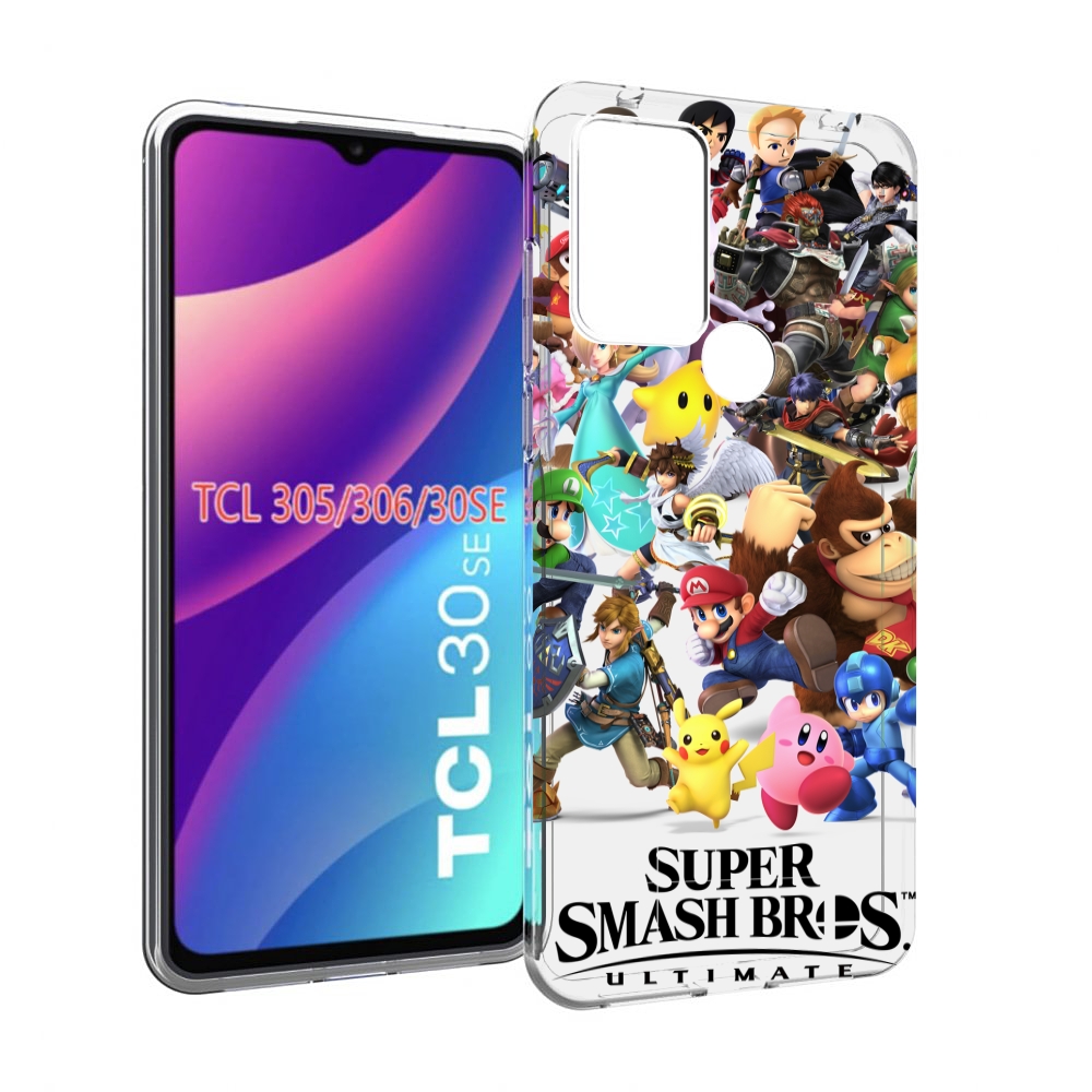 

Чехол MyPads Super Smash Bros для TCL 30SE/305/306/30E, Tocco