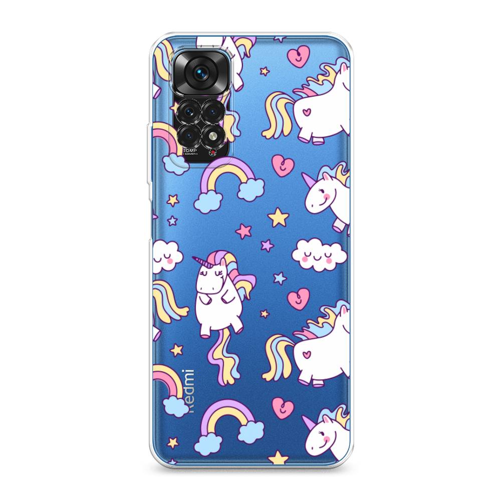 фото Силиконовый чехол "sweet unicorns dreams" на xiaomi redmi note 11s awog