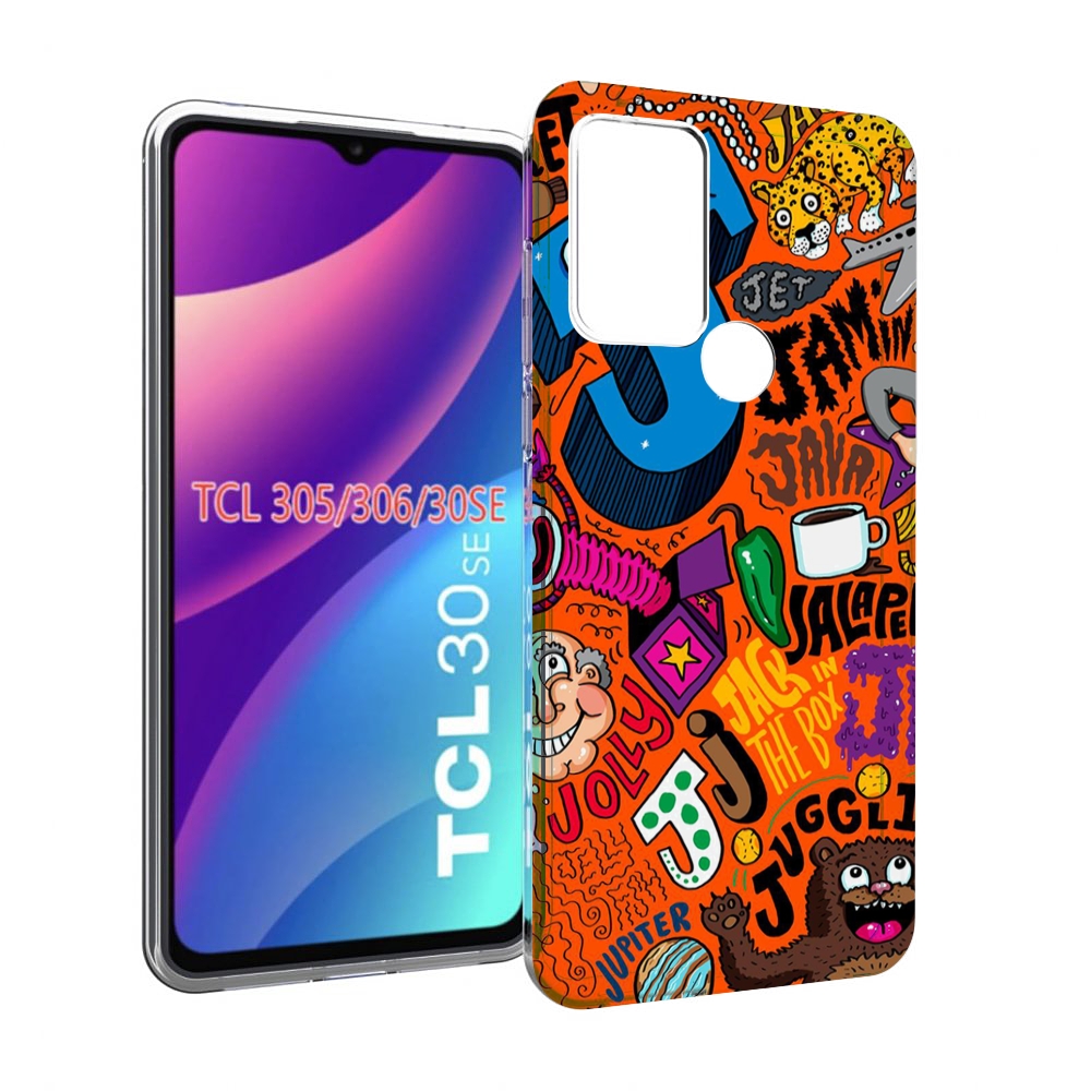 

Чехол MyPads funky-decor для TCL 30SE / TCL 305 / TCL 306 / TCL 30E, Tocco