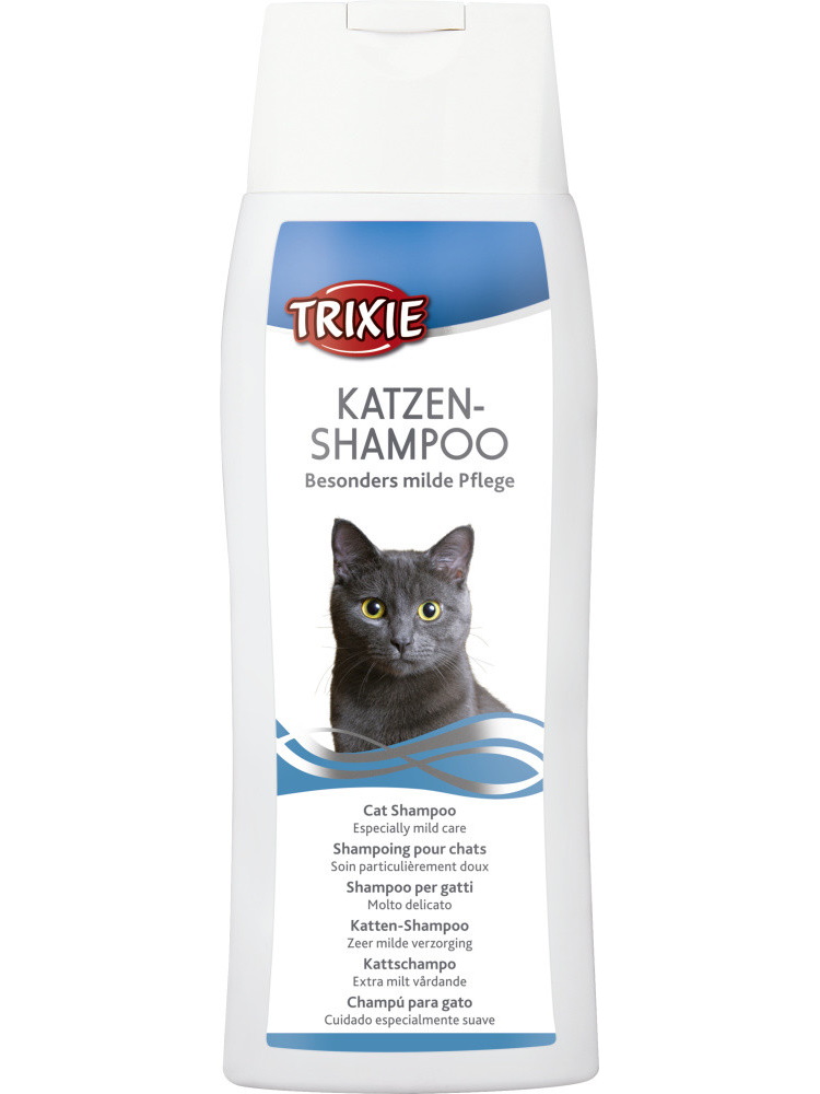 Шампунь для кошек Trixie для чувствительной кожи, при склонности к аллергии,, 250 мл