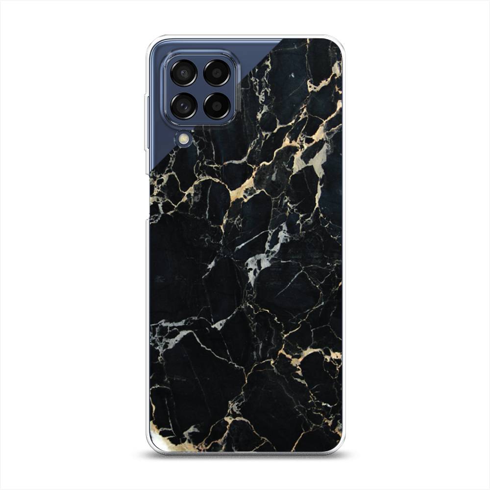 

Чехол Awog на Samsung Galaxy M53 / Самсунг M53 "Черный мрамор уголок", Разноцветный, 2105850-3