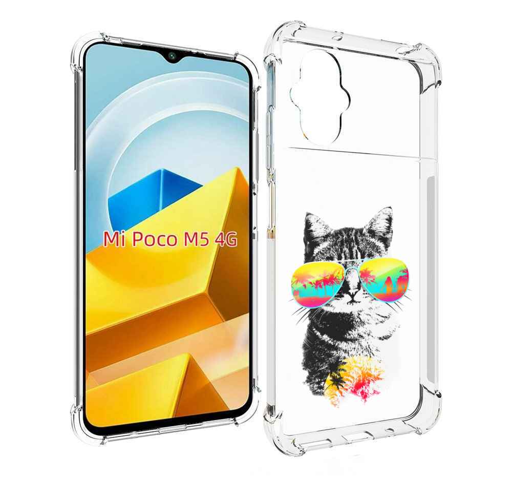 

Чехол MyPads Tocco для Xiaomi M5 крутой кот, Прозрачный, Tocco