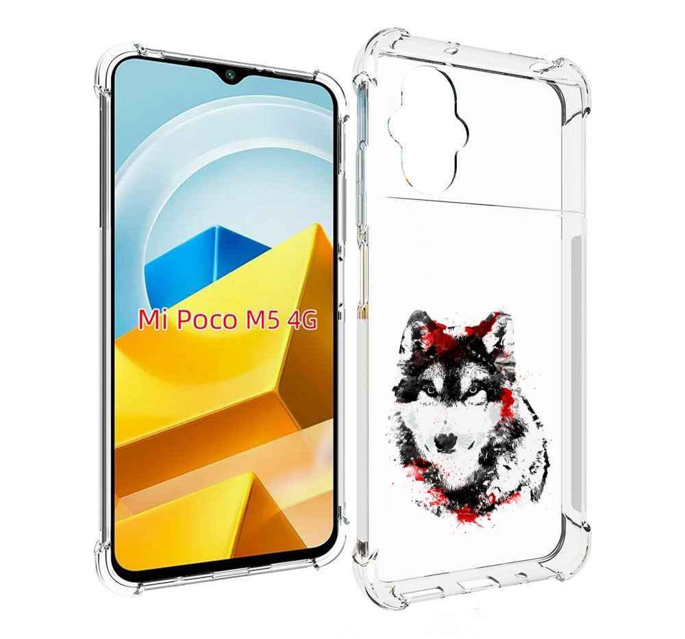 

Чехол MyPads Tocco для Xiaomi M5 кровавый волк, Прозрачный, Tocco