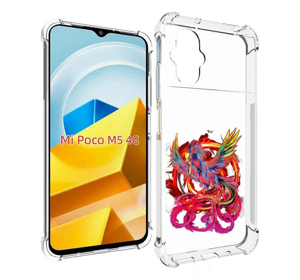Чехол MyPads Tocco для Xiaomi M5 красочный феникс