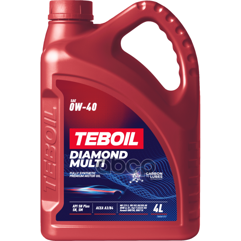 

Teboil Моторное Масло Teboil Diamond Multi 0W-40 4L 3602098