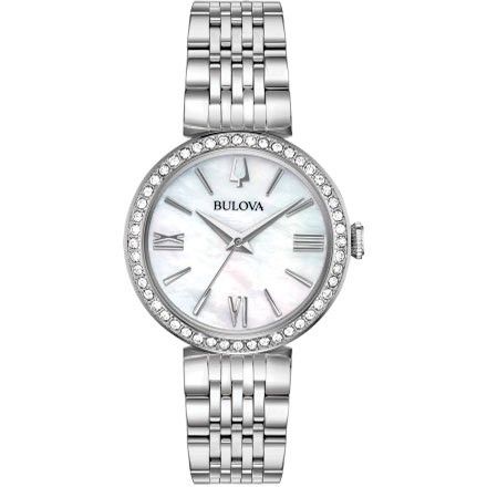 Наручные часы женские Bulova 96X153 серебристые