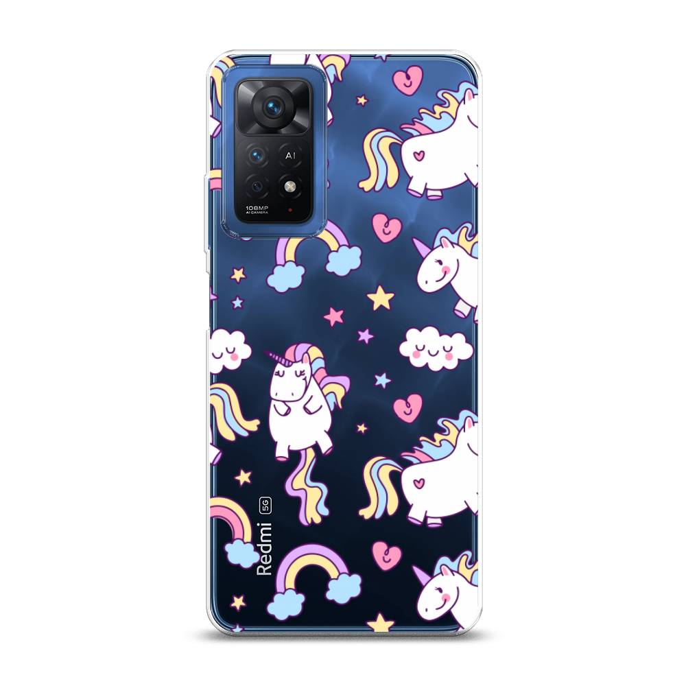 

Силиконовый чехол "Sweet unicorns dreams" на Xiaomi Redmi Note 11 Pro 5G, Sweet unicorns dreams