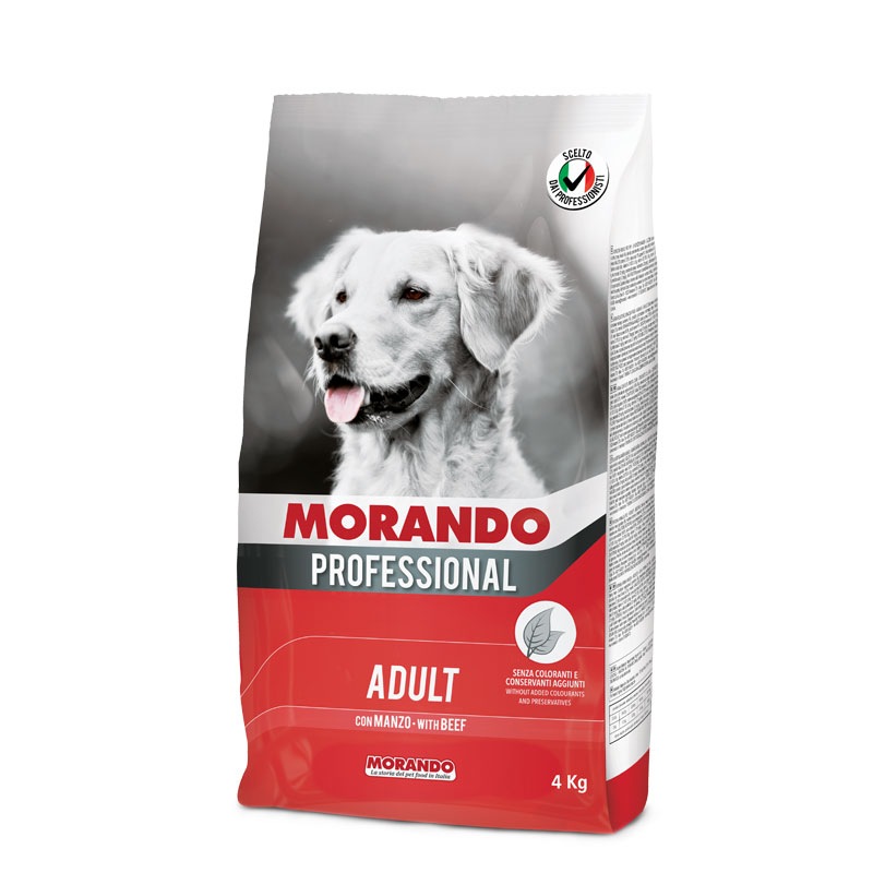 Сухой корм для собак Morando Professional Cane, говядина, 4кг