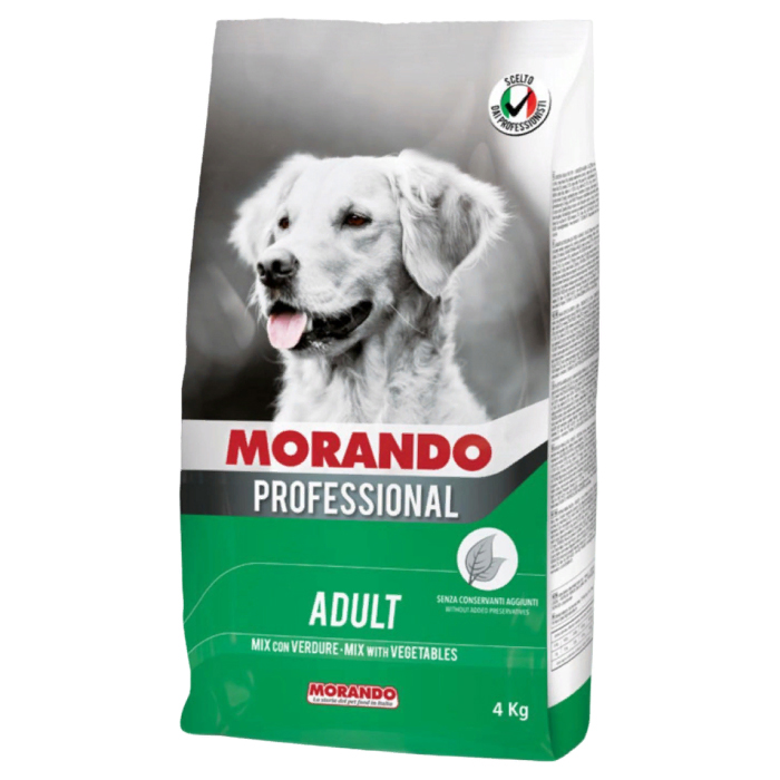 Сухой корм для собак Morando Professional Cane, овощи, 4кг