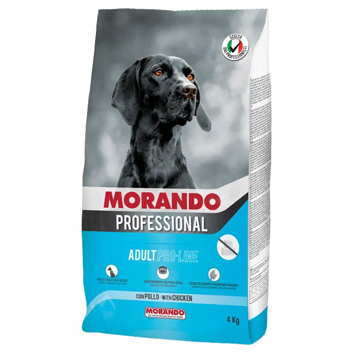 Сухой корм для собак Morando Professional Cane, курица, 4кг