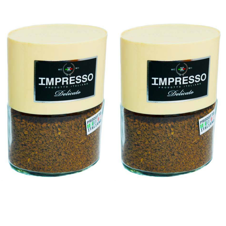 Кофе растворимый Impresso Delicato, 100 г х 2 шт