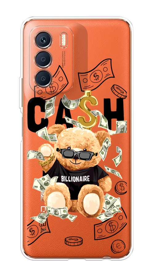 

Чехол на Infinix Zero 5G 2023 "Big cash", Черный;серый;бежевый, 3104450-6