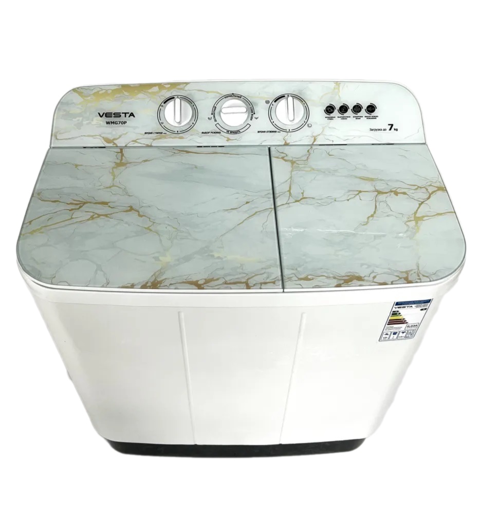 

Активаторная стиральная машина Vesta WMG 70P белый, WMG 70P