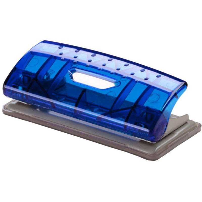 Дырокол Office Force 35023 Mini Transparent,син.пр,мет.осн,6л,2отв, (2шт.)