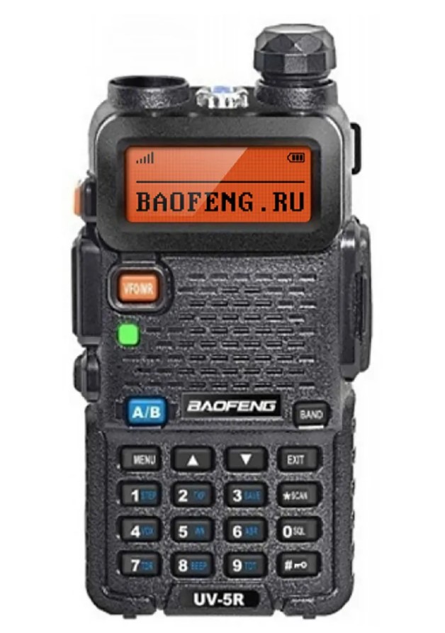 

Радиостанция Baofeng UV-5R, Черный, UV-5R