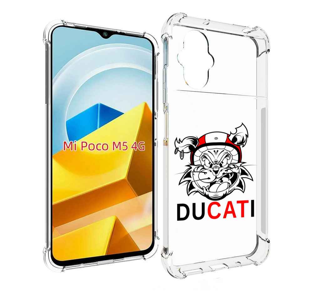 

Чехол MyPads Tocco для Xiaomi M5 дукати, Прозрачный, Tocco