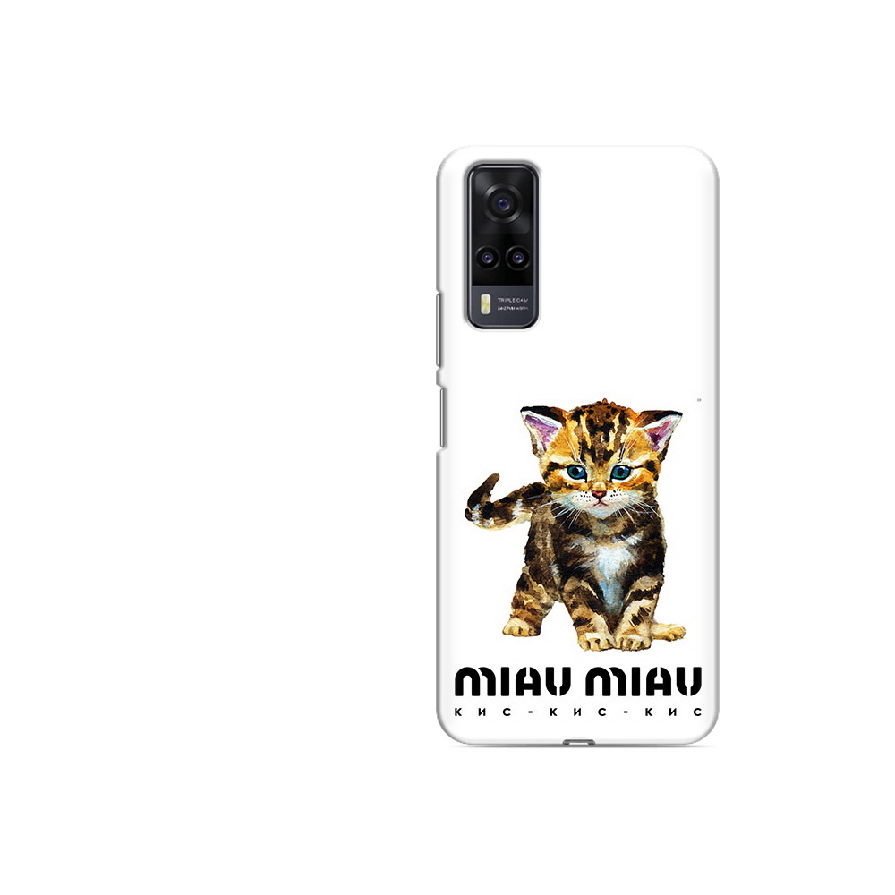 

Чехол MyPads Tocco для Vivo Y31 Бренд miau miau (PT157735.439.34), Прозрачный, Tocco