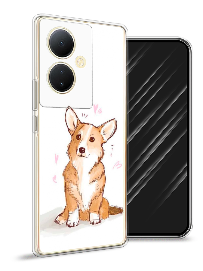 

Чехол Awog на Vivo Y78 5G (global)/V29 Lite, Бежевый;белый, 269050-1