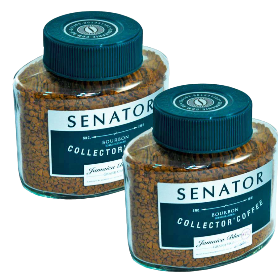 

Кофе Крем Senator Jamaica Blue New, 100 г х 2 шт
