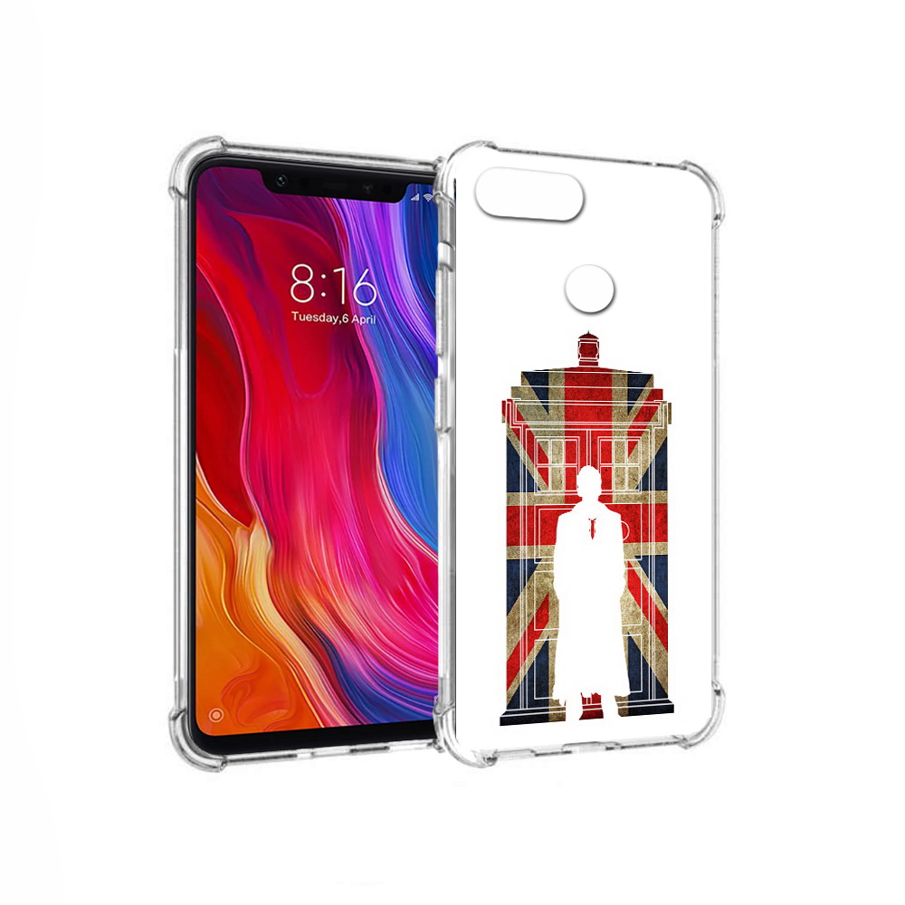 

Чехол MyPads Tocco для Xiaomi Mi 8 Lite шерлок холмс (PT119514.309.699), Прозрачный, Tocco