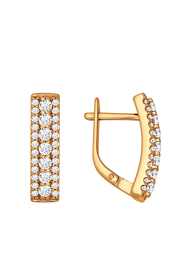 

Серьги из серебра с фианитом SOKOLOV 93020479, 93020479_k