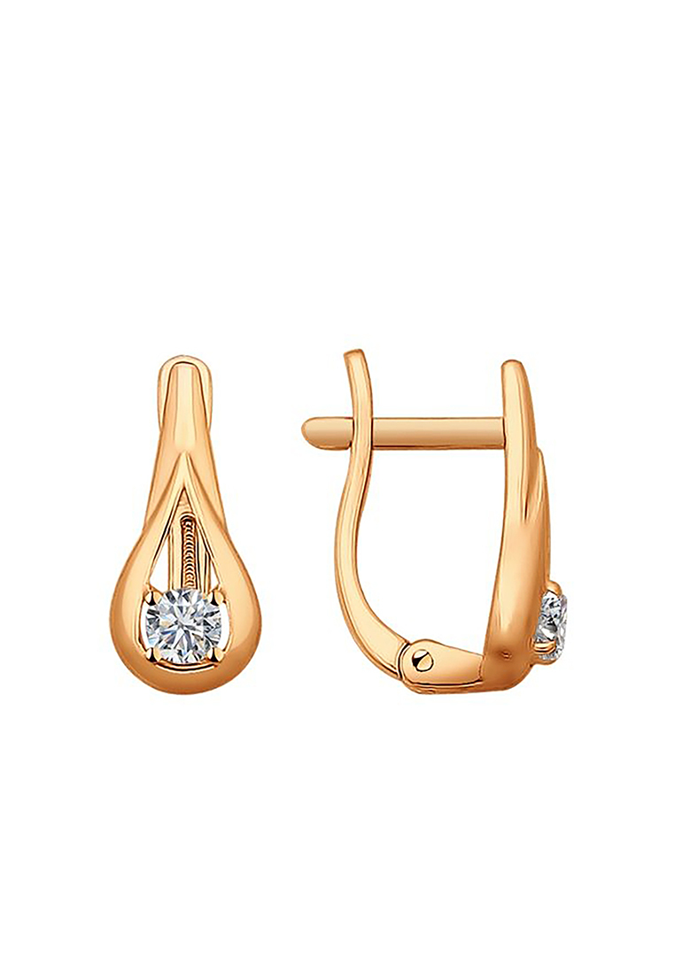 

Серьги из серебра с фианитом SOKOLOV 93020641, 93020641_k