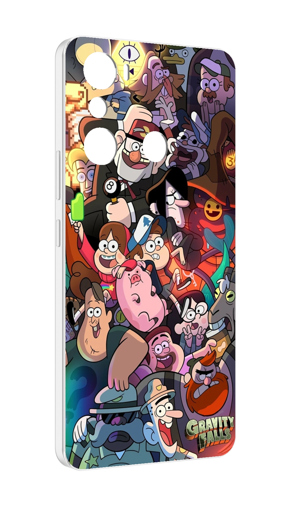 

Чехол MyPads гравити-фолз для Infinix Hot 20i, Прозрачный, Tocco