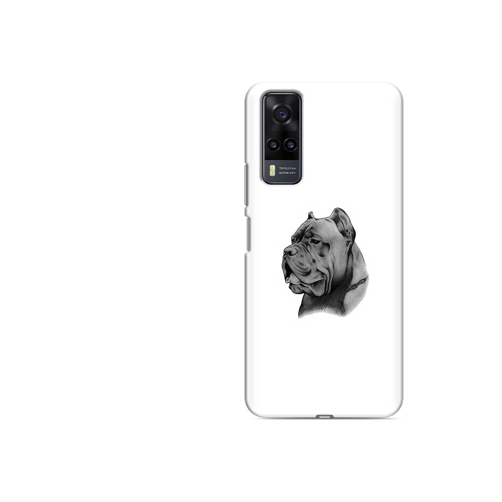 

Чехол MyPads Tocco для Vivo Y31 грозный бульдог (PT157735.439.300), Прозрачный, Tocco