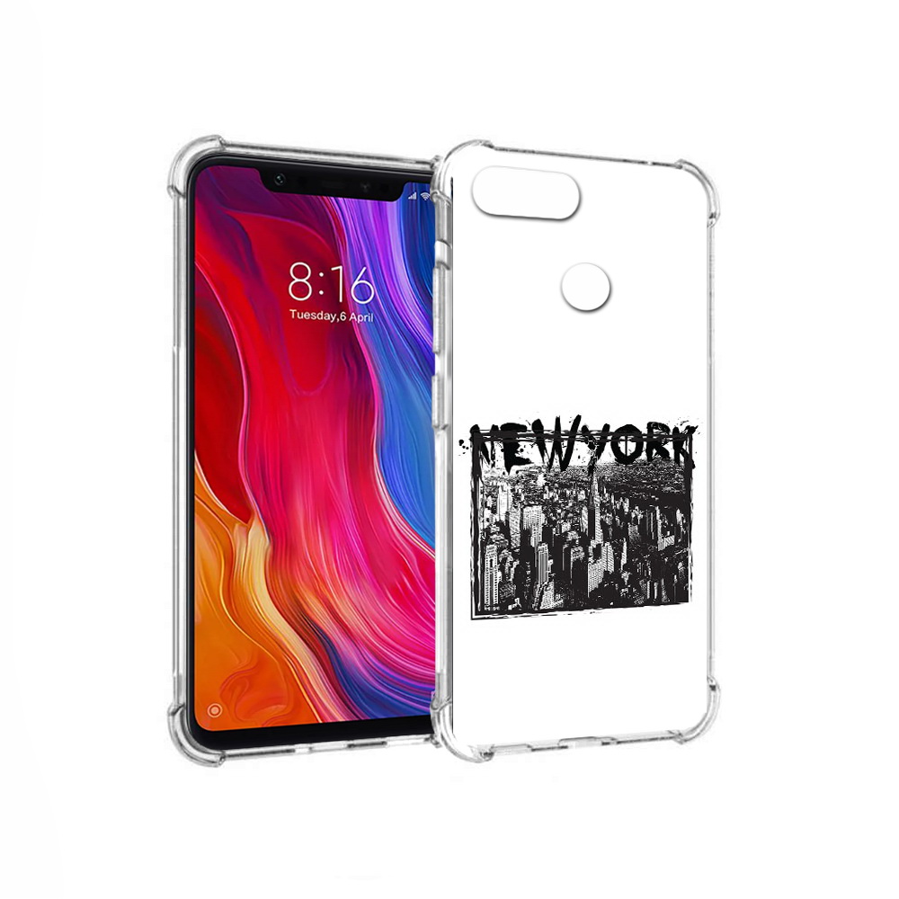 

Чехол MyPads Tocco для Xiaomi Mi 8 Lite че (PT119514.309.671), Прозрачный, Tocco
