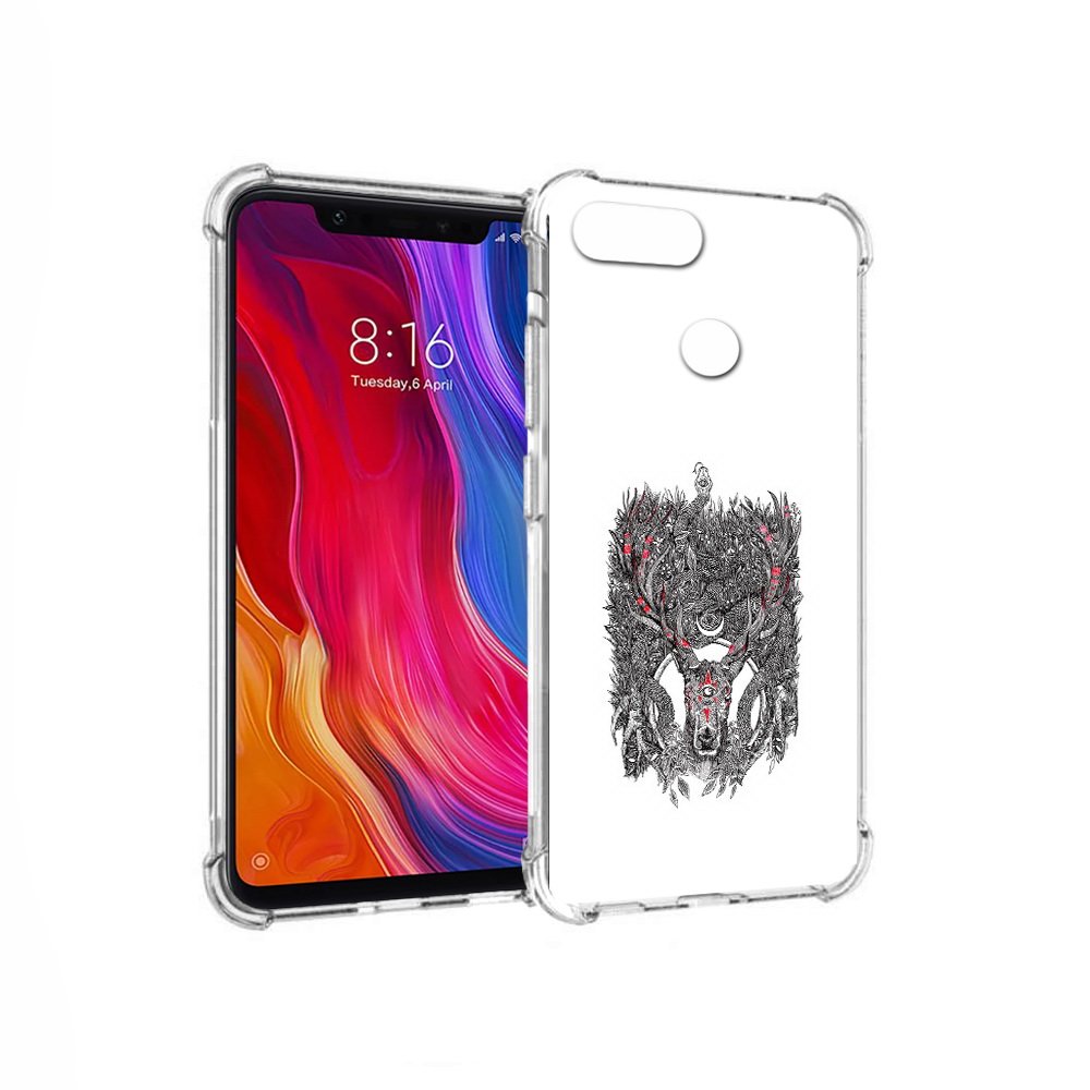 

Чехол MyPads Tocco для Xiaomi Mi 8 Lite Дизайнерские_676 (PT119514.309.67), Прозрачный, Tocco