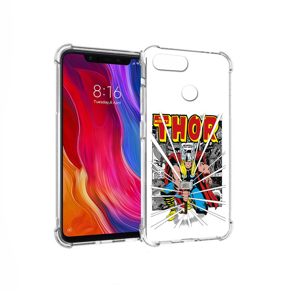 

Чехол MyPads Tocco для Xiaomi Mi 8 Lite тор рисунок (PT119514.309.647), Прозрачный, Tocco