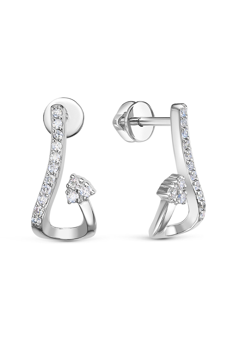 

Серьги из серебра с фианитом Kari Jewelry 3101048045, 3101048045