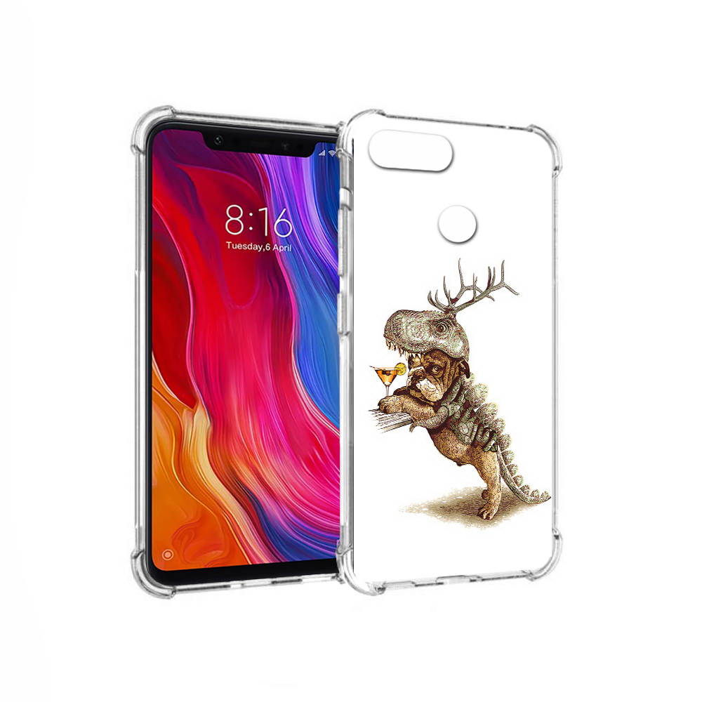 

Чехол MyPads Tocco для Xiaomi Mi 8 Lite тематическая вечеринка (PT119514.309.638), Прозрачный, Tocco