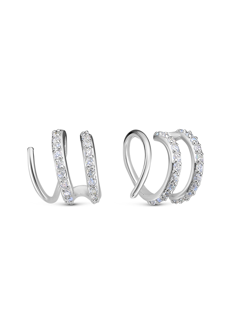 

Серьги из серебра с фианитом Kari Jewelry 3101028034, 3101028034