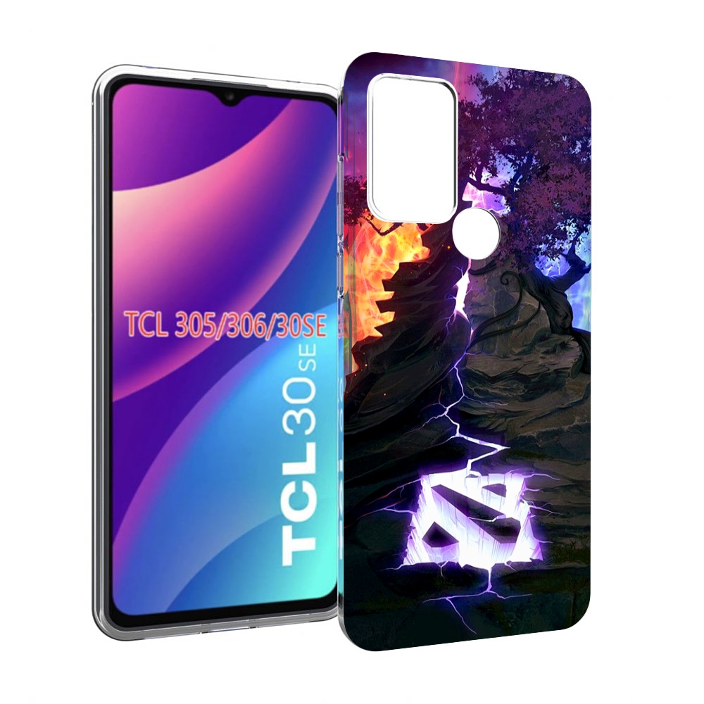 

Чехол MyPads dota 2 логотип для TCL 30SE / TCL 305 / TCL 306 / TCL 30E, Tocco