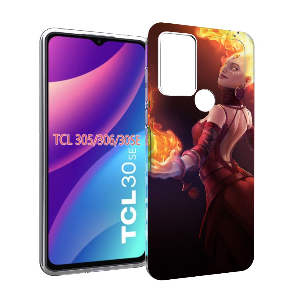 

Чехол MyPads dota 2 Lina для TCL 30SE / TCL 305 / TCL 306 / TCL 30E, Tocco