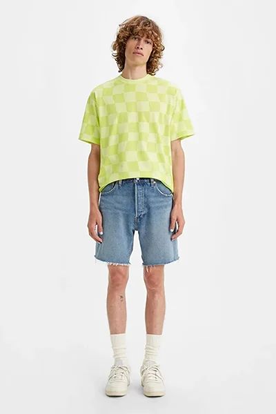 

Джинсовые шорты мужские Levi's 501SH голубые 32, Голубой, 501SH