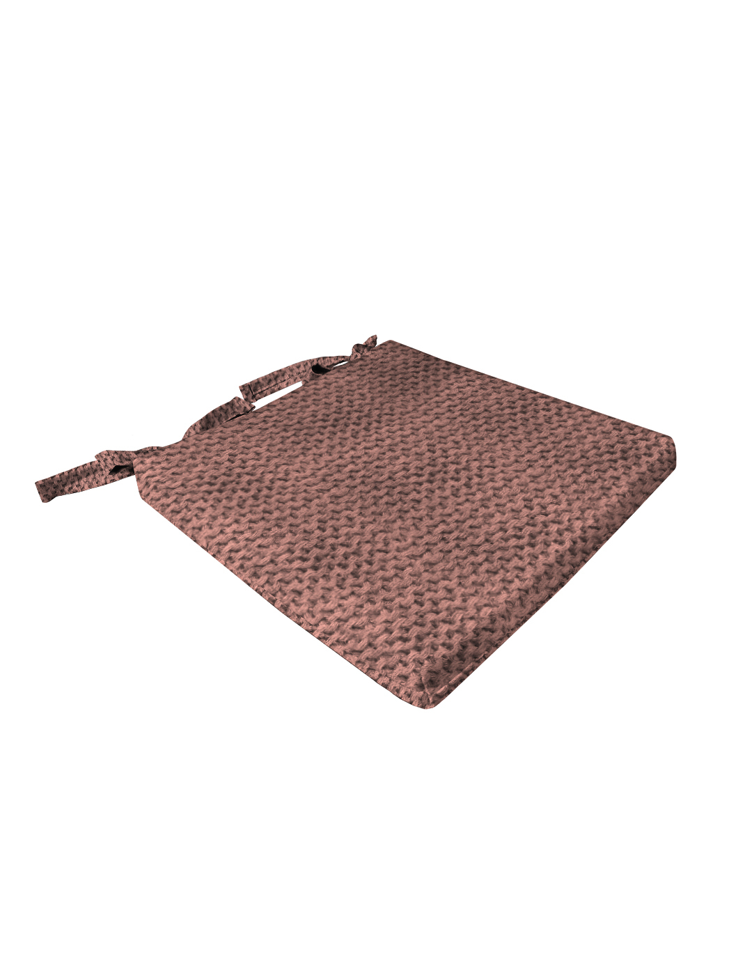 

Подушка на стул имитация вязания