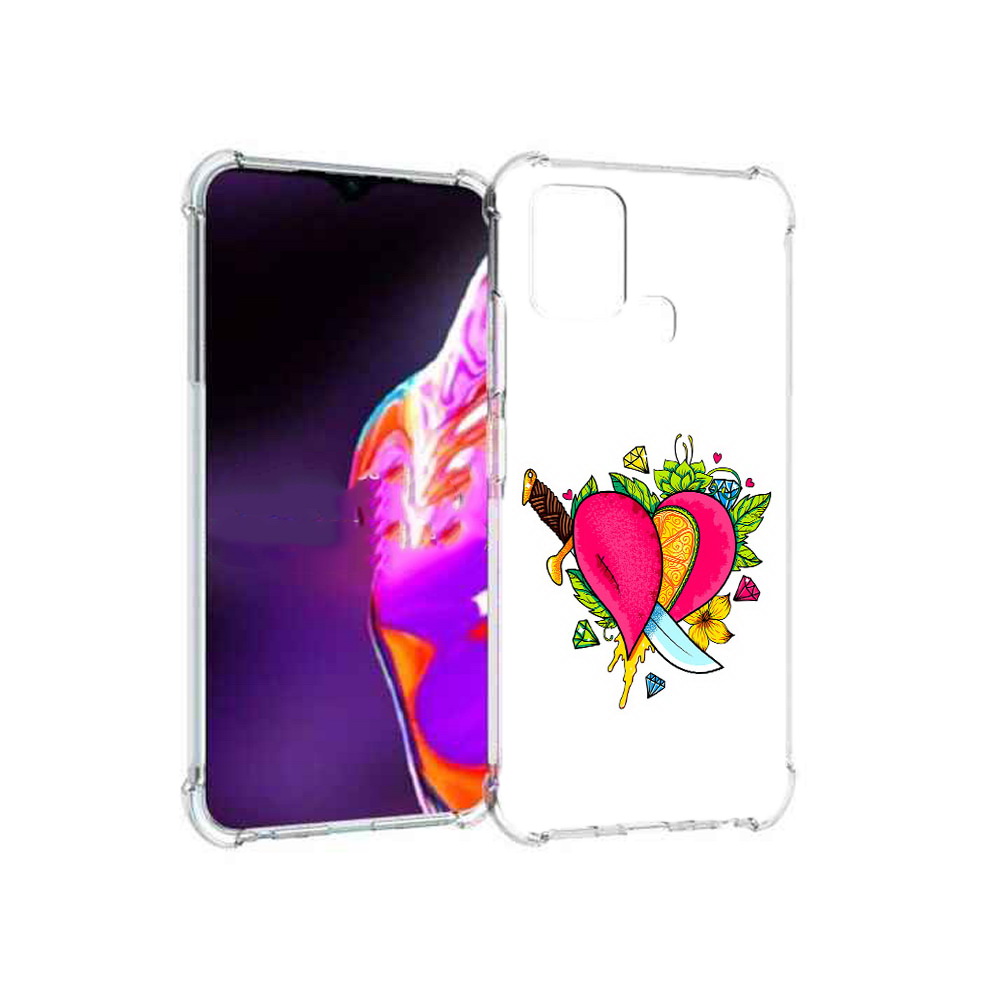 

Чехол MyPads Tocco для Infinix Hot 10s Фруктовое сердце, Прозрачный, Tocco